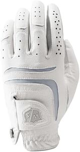 Wilson Staff Grip Plus Ladies Left Hand, White, Medium