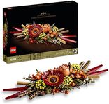 LEGO® Icons Dried Flower Centrepiece 10314 Building Kit for Adults; for Flower Lovers; Create a Home Decor Display Inspired by Autumn Colours; Enjoy a Mindful Building Project with Friends or Family