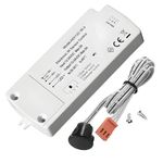 IR Motion Light Switch, 120W DC 12V/24V Intelligent Cabinet Sensor With UV-Filtering for Incandescent, Halogen, Fluorescent, LED Lamp - Easy Installation