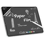 PORRVDP 2 Pieces Matt PET Paper Screen Protectors Compatible With Microsoft Surface Pro 7 Paper Gloss Anti-Glare Anti-Fingerprint Matte Screen Protector for Drawing, Writing and Notes