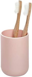 InterDesign Boutique Box Toothbrush Holder Blush