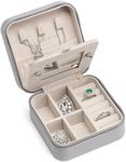 Vlando Small Travel Jewelry Box Org