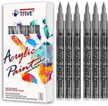 Silver Marker Paint Pens - 6 Pack A