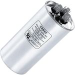 45+10 uF 45/10 MFD (3~80 uF Options Available) 370V or 440V CBB65 Dual Run Capacitor Replacement for Air Conditioner 50/60Hz for AC Motor Run Condenser Fan Motor or Heat Pump
