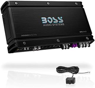 BOSS Audio OX3KD Class D Car Amplifier – 3000 Watts, 1 Ohm Stable, Digital, Monoblock, MOSFET Power Supply