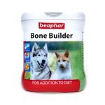 Beaphar Bone Builder Powder with Calcium | Strong Bones and Teeth | Dog and Cat Food Supplement 400 g, Pack of 2