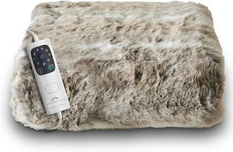 Dreamland Electric Blanket – Alaskan Husky Faux Fur Heated Throw