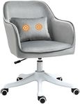 Vinsetto Velvet-Feel Office Chair w