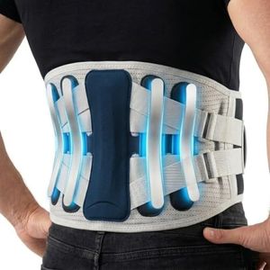 Back Brace for Lower Back Pain Relief from Herniated Disc, Sciatica & Scoliosis, Ergonomic Adjustable Breathable Lumbar Support Belt for Women & Men, Wide Area Support with Enhanced 3D Support Strips