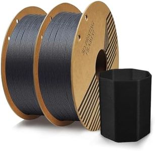 SHIMMERFIL PEEK Filament 1kg, Low Warp, High-Strength & Heat-Resistant, UL94 V-0 Flame Retardant, Non-Replaceable Spool, Black