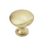 Amerock Edona 1-1/4 in (32 mm) Diameter Golden Champagne Cabinet Knob - 10 Pack