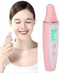 Skin Analyzer,Digital LCD Display Precision Skin Sensor Tester Facial Moisture Water Oil Analyzer Facial Sensor Tester Portable Precision Face Moisture Water Oil Tester for Home