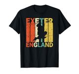 Retro Exeter Residents Country England T-Shirt