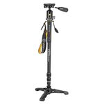 Vanguard VEO2SAM-234TBP50T Monopod with Tri-Stand Feet and VEO BP-50T Ball Head with Built-in Smartphone Holder