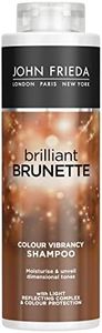 John Frieda Brilliant Brunette Colour Protecting Moisturising Shampoo 500ml