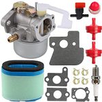 ZAMDOE 698055 Carburetor replacement for Briggs & Stratton 690152 694203 121602 121607 121612 Engines, with 697029 690610 Air Filter Gaskets Fuel Filter