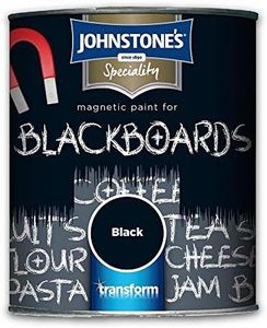 Johnstone's Speciality Magnetic Blackboard Paint - Black 250ml