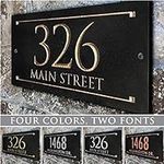Stone Address Plaque With Engraved 