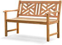 Cambridge-Casual AMZ-140790T Maine Garden Bench, 4-Foot, Teak