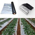 Siddhi Mulching Film/Mulching Paper,Virgin Mulching Sheet Paper for Agriculture Pack of 1 (100, 25 Micron 4 Foot)