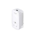 TP-LINK TL-PA8010P 1200 Mbps Gigabit Passthrough Powerline Adapter UK Plug – Single Pack (Renewed)