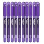 Newell Brands Paper Mate InkJoy Capped Gel Ink Pens Assorted Colours 0.7mm Medium Point Nib Tip Adult Colouring Set (Purple), 10 Count (Pack of 1)