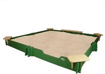 Square Sandbox with Cover