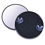 CARTSHOPPER 10X Magnifying Makeup Mirror Facial Cosmetic Absorption Shaving Home Makeup Travel for Man and Woman (Black)