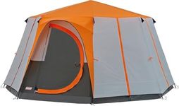 Coleman Unisex 8 Man Tent, Orange, 