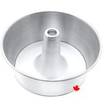 Crown Angel Food Pan 10", Extra Sturdy, One-Piece Design, Easy Clean, Made in Canada