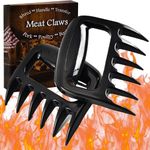 MINGZE 2 Pcs of Bear Claws Meat Shredder for BBQ, The Original Bear Paws Shredder Claws, Perfectly Shredded Meat, Easily Lift, Handle, Shred, and Cut Meats, Pork Shredder Claw