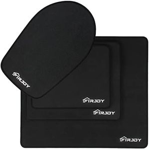 FIRJOY Kitchen Appliance Sliding Mats - Countertop Appliance Slider for KitchenAid Stand Mixer, Coffee Makers, Blenders, Toasters & More (4 Pack)