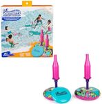 SwimWays Hydro Bottle Splash, Pool Toys for Kids and Adults, Throwing Disc Swimming Pool Game, Outdoor Toys for Kids Aged 5 & Up