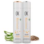 GK Hair Global Keratin Moisturizing Shampoo And Conditioner 300ml For Color Protection Dry Frizzy Damage Hair Repair - Sulfate And Paraben Free
