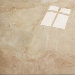 SHOWCOLOUR 10-Pieces Peel and Stick Colorful Backsplash Marble Look 12"X12" Self Adhesive Wall Tile Back Splashes for Kitchen Living Room Bedroom Colorful Tiles (Apricot Marble)