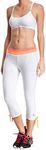 Balanced Tech Women's Jersey Capri Yoga Lounge Pant - White - X-Large