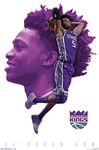 NBA Sacramento Kings - De'Aaron Fox 17 Wall Poster