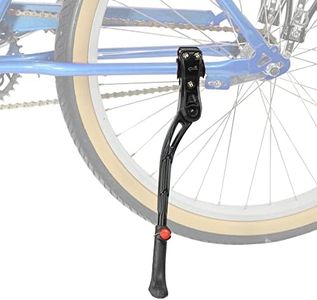 Lumintrail Rear Mount Bike Kickstand - Bicycle Kick Stands for Adult Mountain, Cruiser and Road Bike – Quick Adjust Height Kickstand Fits Most 24, 26, 27.5, 29 Inches Bikes