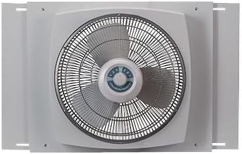 Lasko 16" Electrically Reversible Window Fan with Storm Guard 16900G