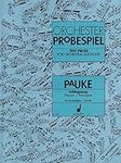 Test Pieces for Orchestral Auditions: Timpani / Percussion - Excerpts from the Operatic and Concert Repertoire - timpani/percussion - difficult - (sheet music) - (ED 7855)