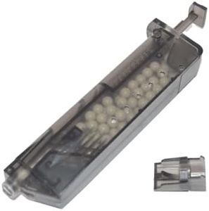 BlueMag Airsoft Speedloader for 6mm BBS - 100rd Capacity - Includes Pistol Adapter