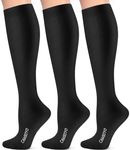 CAMBIVO 3 Pairs Compression Socks W