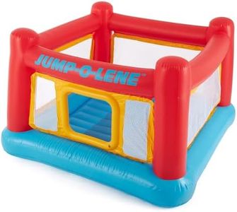 KidsZeeNie® Inflatable Jump-O-Lene Baby Ball Pit Playhouse for Kids| Fun Trampoline Playground Castle for Toddlers | Children's Soft Floor Jump Bouncer for Indoor & Outdoor