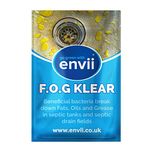 Envii Fog Klear – Natural Drain Fat, Oil & Grease Unblocker and Remover Tablets – 12 Months Supply