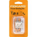 Fiskars Sewing Kit - 27-Piece Travel Sewing Set with Case - Craft Supplies - Orange