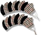 Plaid Black face masks stylish bulk