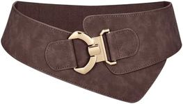 JASGOOD Women Wide Suede Leather El