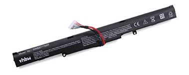 vhbw Replacement Battery compatible with Asus K751SJ, P750LB, Pro P750L, Pro P750LB, R751, R751JA, R751JB, R751JK Laptop (2600mAh, 14.4V, Li-Ion)