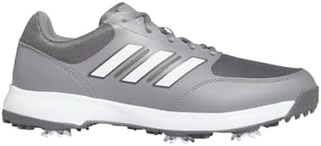 adidas Men's Tech Response 3.0 Golf Shoes, Grey Four/Footwear White/Grey Three, 11.5