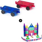 Playmags 150 Piece Set 2 Piece Car Set
